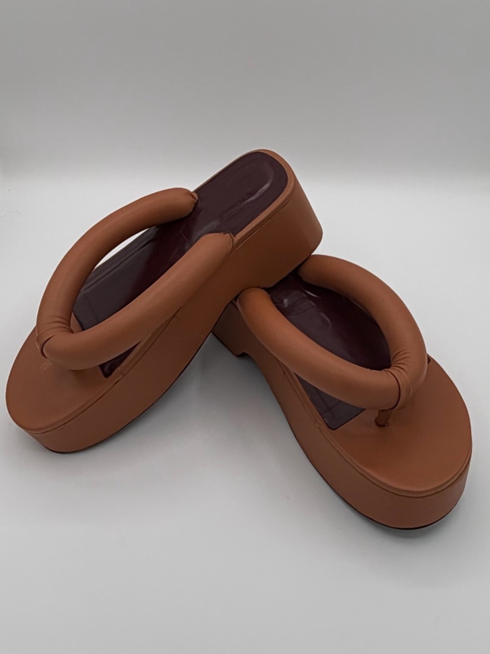 *NIB* STAUD Rio Platform Sandals Size 38 - Picture 7 of 10